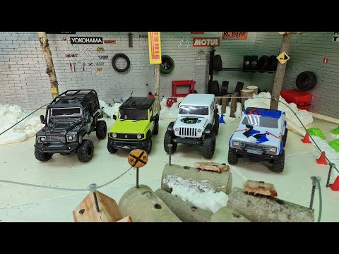 Видео: Победитель получит ГЕЛЕНДВАГЕН 6х6 ... Соревнования на мини тачках! Suzuki, Jeep, Land Rover