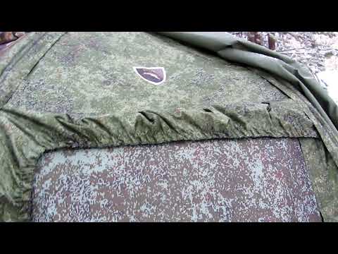 Видео: Палатка УП-2.Испытание СЕВЕРОМ! Часть3.(Tent UP-2 test by the North!)