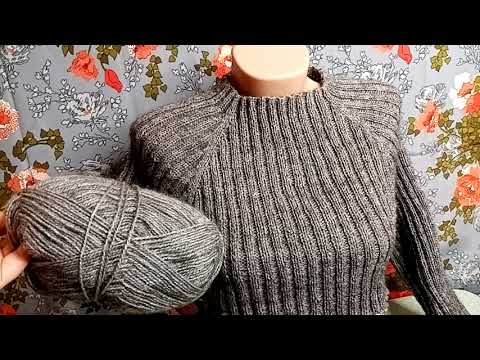 Видео: Продвижение по водолазке-подрезы/новая пряжа