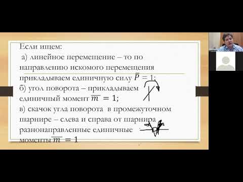 Видео: Определение перемещений методом Мора (общие понятия)