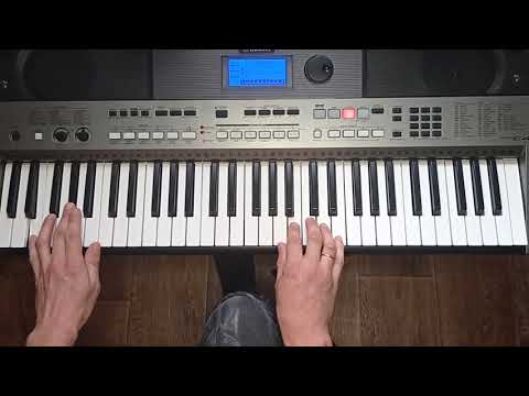 Видео: Ласковый май|Розовый вечер(piano cover)на синтезаторе Yamaha psr e 443
