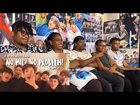 Видео: EXO на самом деле сказали: «Нет микрофона? Не проблема!» Часть 2 (РЕАКЦИЯ)