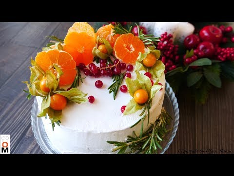 Видео: Мандариновый Торт Очень Нежный и Пропитанный | Tangerine CAKE Recipe