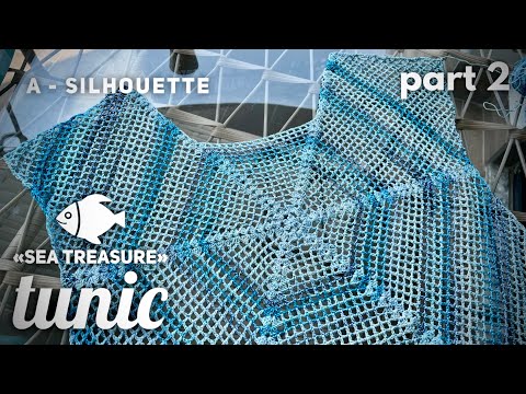 Видео: Эту тунику вы свяжете несколько раз!!! 🌊🌊🌊 Beautiful crochet tunic