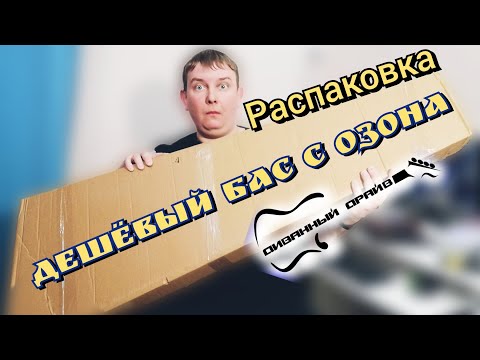 Видео: РАСПАКОВКА БАС ГИТАРЫ ИЗ OZON-а, Minsine bass