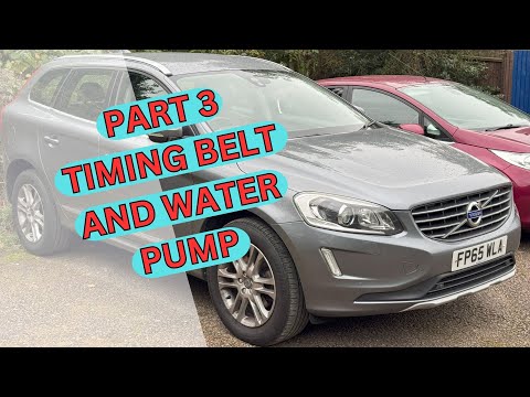 Видео: Замена ремня ГРМ и водяного насоса Volvo XC60 2.0L D4, часть 3
