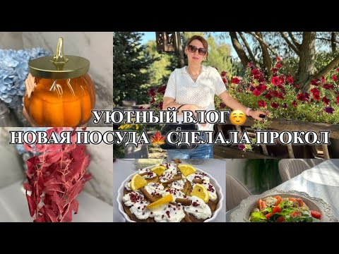 Видео: УЮТНЫЙ ДОМАШНИЙ ВЛОГ! НОВАЯ ПОСУДА! СДЕЛАЛА ПРОКОЛ! ВКУСНО ГОТОВЛЮ! Будни Мамы Влог