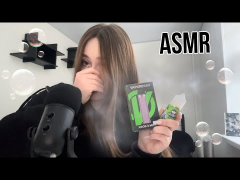 Видео: асмр/ распаковка нового пода/ xros 3 mini/ паровая терапия/ тригерры