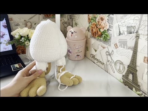 Видео: Вязание амигуруми | Игрушка "Буба" крючком мастер-класс | часть 3