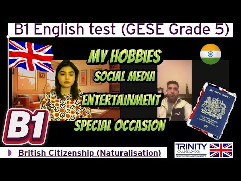 Видео: Тест по английскому языку B1 (GESE, 5 класс) | Британское гражданство SELT | Тринити-колледж Лонд...