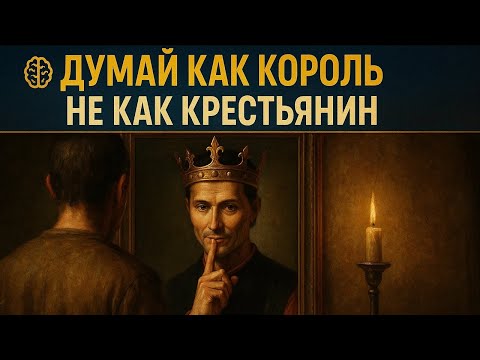 Видео: ДУМАЙ КАК КОРОЛЬ, а не как крестьянин — Макиавелли