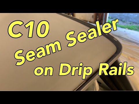 Видео: Проект C10 Show Truck: герметизация швов водосточной трубы