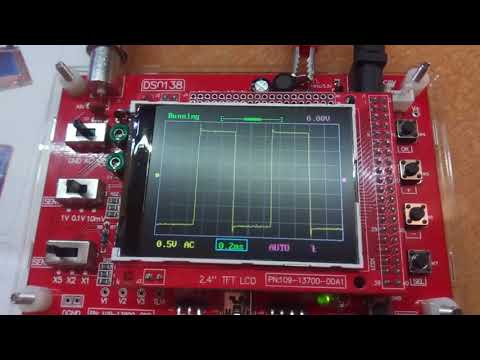 Видео: Настройка осциллографа DSO138