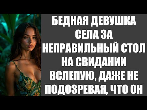 Видео: БЕДНАЯ ДЕВУШКА СЕЛА ЗА НЕПРАВИЛЬНЫЙ СТОЛ НА СВИДАНИИ ВСЛЕПУЮ, ДАЖЕ НЕ ПОДОЗРЕВАЯ, ЧТО ОН МИЛЛИОНЕР