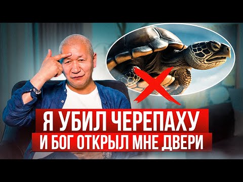 Видео: Айбек Жума: Бог открыл мне двери когда я убил черепаху.