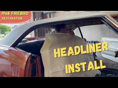 Видео: Установка потолка Firebird или Camaro