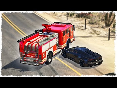 Видео: АДСКАЯ ПОГОНЯ ЗА ПОЖАРКОЙ В GTA ONLINE!!! УГАР, ЭПИК В ГТА 5 ОНЛАЙН!