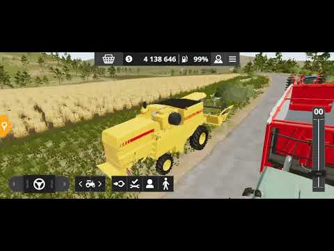 Видео: fs 20 farming simulator 20. Работаем убираем поле часть 1