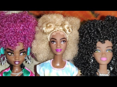Видео: Кукла Barbie 180 с Wildberries, ещё одна кучеряшка в моё куклосемейство