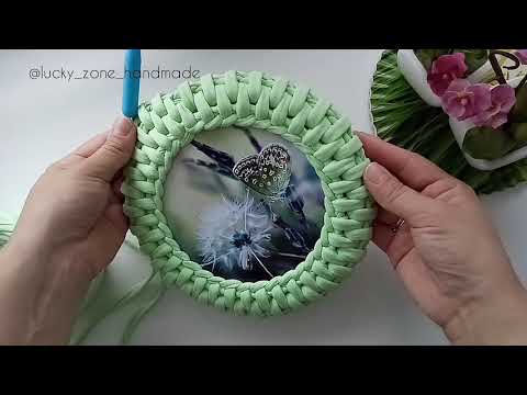 Видео: Узор Ротанг. Соединение ряда и переход на новый ряд.  Ротанг крючком. Вязание крючком.