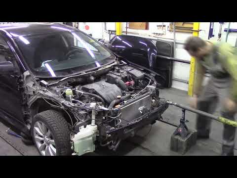 Видео: Ремонт кузова. Быстрый Лансер. Body repair after an accident.