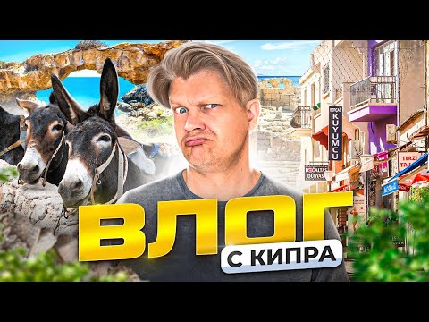 Видео: ОТДЫХ НА КИПРЕ — шопинг, ослики и красивые виды