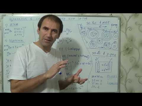 Видео: §7, 8кл. Изменения в составе ядер химических элементов