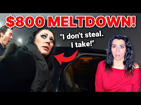 Видео: Вор косметики делает снимки — угрожает полиции, а затем извиняется?!