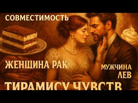 Видео: Совместимость - Женщина Рак - Мужчина Лев - Тирамису Чувств #совместимость #лев #Рак #отношения #топ