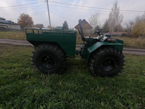 Видео: Беглый обзор первого Вездехода-переломки