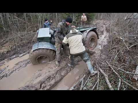 Видео: Самодельные болотоходы .Любая грязь ни по чём.