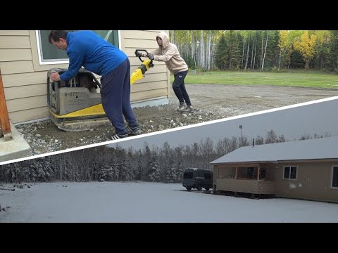 Видео: Успеть до морозов.Аляска.Первый снег.