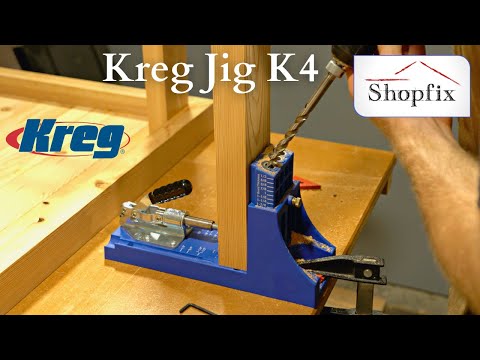 Видео: Как использовать приспособление Kreg Jig K4 для столярных работ с карманными отверстиями