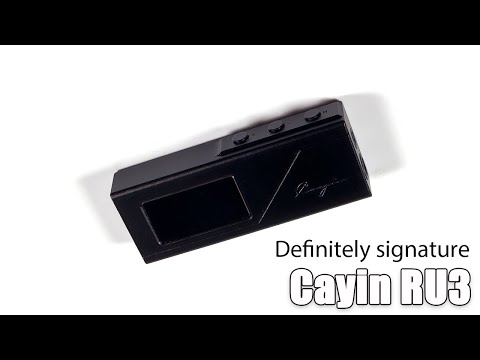 Видео: Обзор портативного ЦАП Cayin RU3
