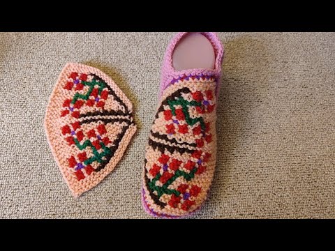 Видео: Эти тапочки должна связать каждая вязальщица