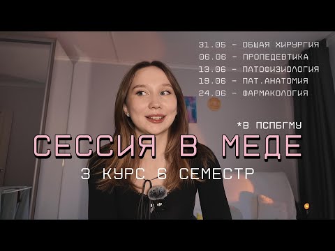 Видео: Летняя сессия 3 курса в меде // или месяц ада
