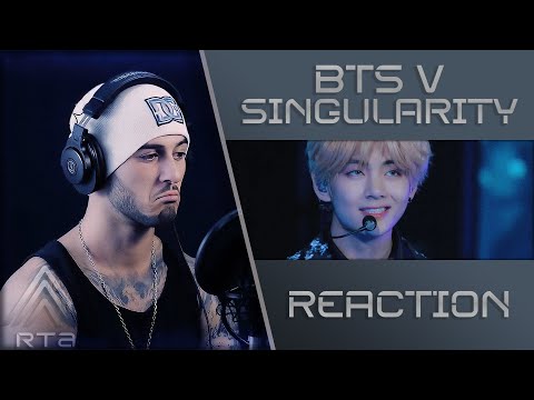 Видео: BTS V - Singularity (Live) | РЕАКЦИЯ архив |