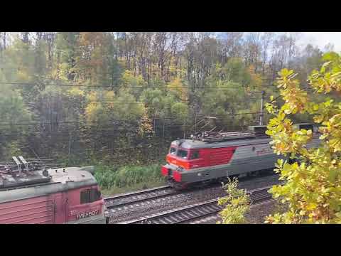 Видео: Золотая осень на БМО. Несколько часов из жизни перегона Сандарово – Кресты. 