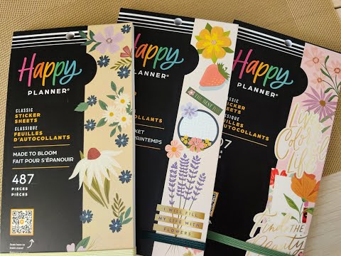 Видео: Стикербуки Happy Planner, ч.3
