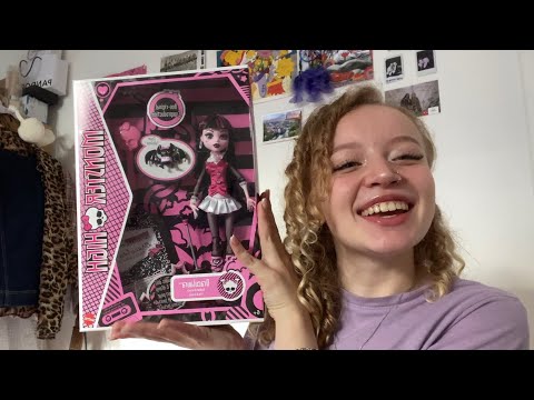 Видео: Monster High Draculaura g1/ распаковка, обзор.