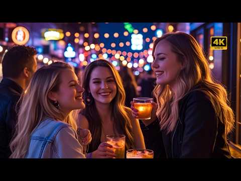 Видео: Ночная жизнь на Уайт-авеню в Эдмонтоне | Saturday Night Walk Edmonton Canada 2025 4K