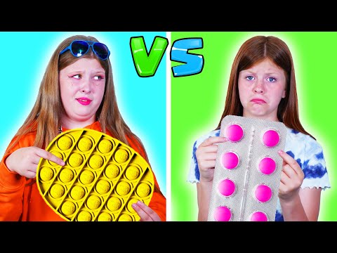 Видео: Богатая Сестра VS Бедная Сестра || Смешные Ситуации с друзьями