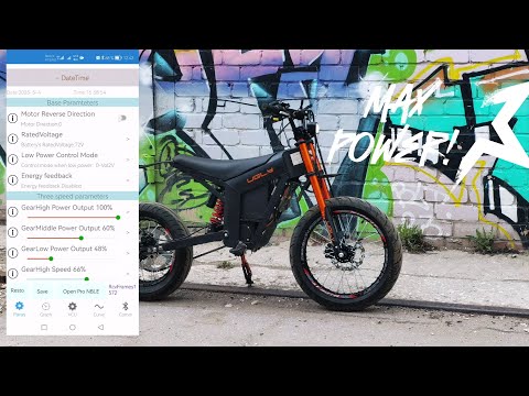 Видео: Настройка контроллера Fardriver Kugoo Wish (Tuttio soleil), наконец-то 😁