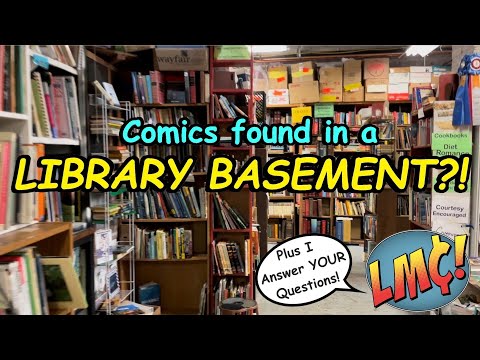 Видео: Комиксы найдены в подвале библиотеки?! Плюс я отвечу на ваши вопросы!