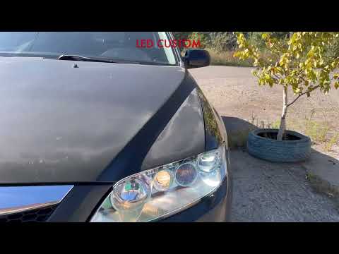 Видео: Установили линзы VIPER ZOOM TRX LASER 3 чипа MAZDA 6 GG
