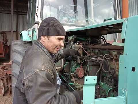 Видео: Заводим ЮМЗ-6 после зимы 29.03.