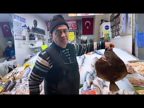 Видео: Рыбный рынок в Турции. Цены. Аланья. Где покушать рыбку на гриле? #турция #turkey