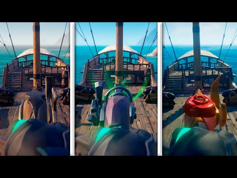 Видео: Sea Of Thieves: Как скины влияют на стрельбу, какое оружие выбрать?