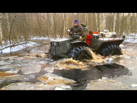 Видео: КАРАКАТ-ЛЕДОКОЛ |ЗАСТРЯЛИ В РУЧЬЕ |СЛОМАЛИСЬ
