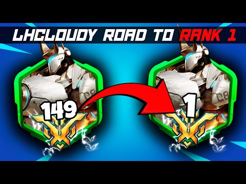 Видео: Смотрите, как Райнхардт 149-го ранга захватывает власть – LHCloudy! [Overwatch 2, 18 сезон, топ-500]